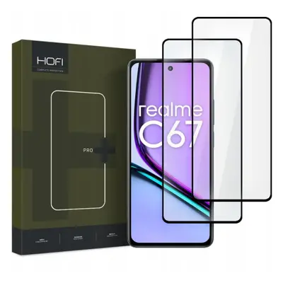 HOFI Glass Pro Full Screen 2x ochranné sklo na Realme C67 4G, černé