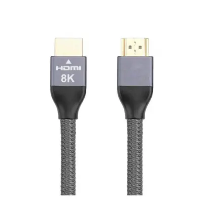 MG kabel HDMI 2.1 8K / 4K / 2K 3m, stříbrný (WHDMI-30)