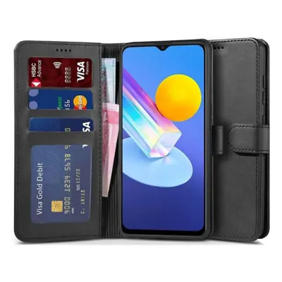 Tech-Protect Wallet knížkové pouzdro na Vivo Y72 5G, černé