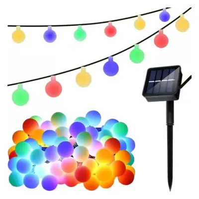 MG Garland RGB solární řetěz 50 LED 7m