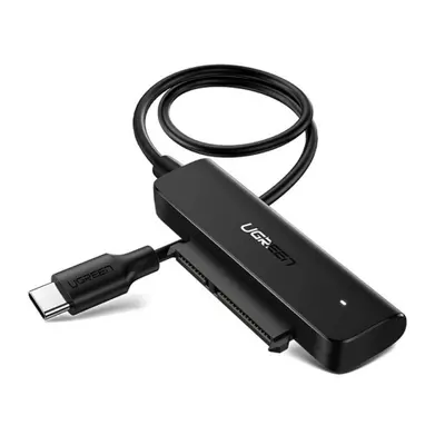 Ugreen CM321 adaptér HDD SSD 2.5'' SATA III 3.0 - USB-C 3.2, černý (70610)