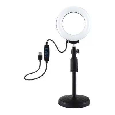 PULUZ PU391 Selfie Ring kruhové LED světlo, černé (PU391)