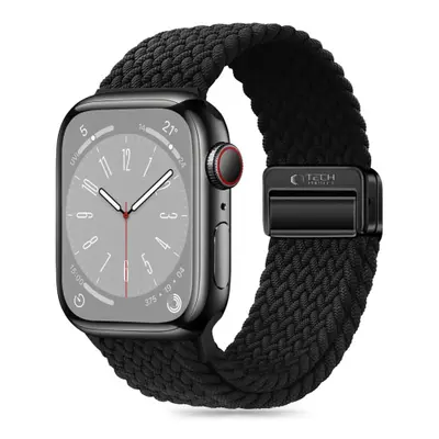 Tech-Protect Nylon Mag řemínek na Apple Watch 42/44/45/49mm, black