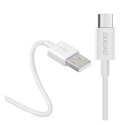 Dudao L1M kabel USB / Micro USB 3A 1m, bílý