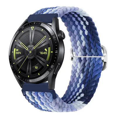 BStrap Elastic Nylon řemínek na Huawei Watch GT3 46mm, blueberry (SSG025C0908)