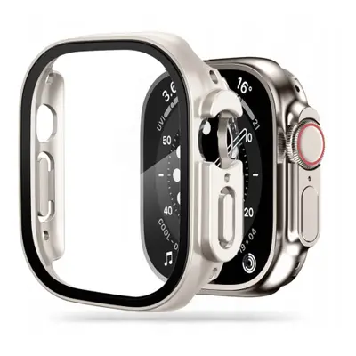 Tech-Protect Defense 360 pouzdro se sklem na Apple Watch Ultra 49mm, titanium