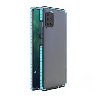 MG Spring Case silikonový kryt na Xiaomi Redmi 10X 4G / Redmi Note 9, světlomodrý