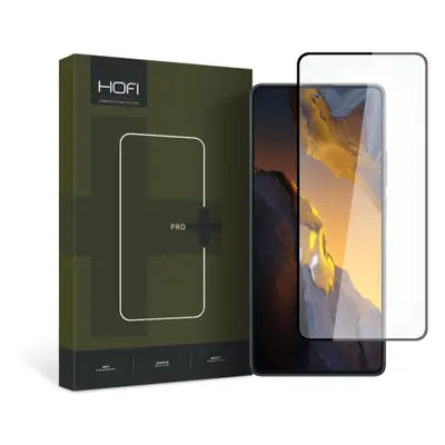 HOFI Glass Pro Full Screen ochranné sklo na Xiaomi Poco F5, černé