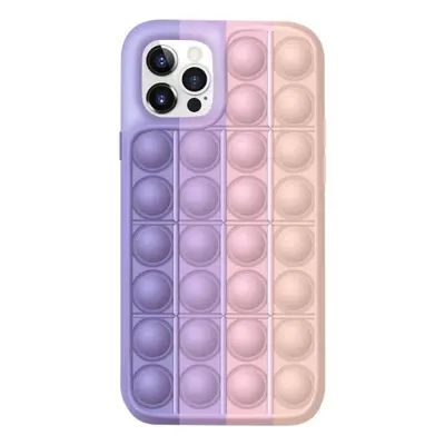 MG Pop It silikonový kryt na iPhone 11 Pro Max, fialový/růžový