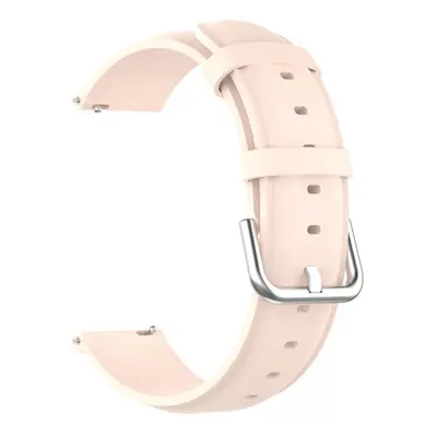 BStrap Leather Lux řemínek na Garmin Vivoactive 5, sand pink