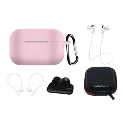 MG Case set příslušenství na Apple Airpods Pro 1/2, růžové