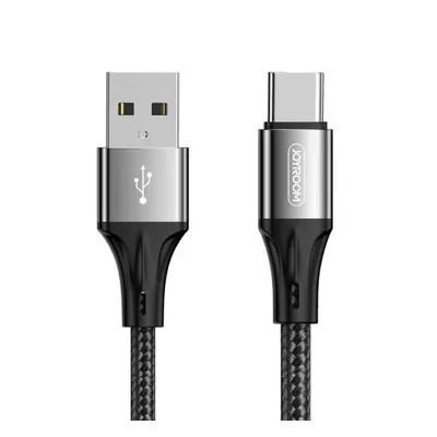 Joyroom Fast Charging kabel USB / USB-C 3A 1m, černý (S-1030N1)