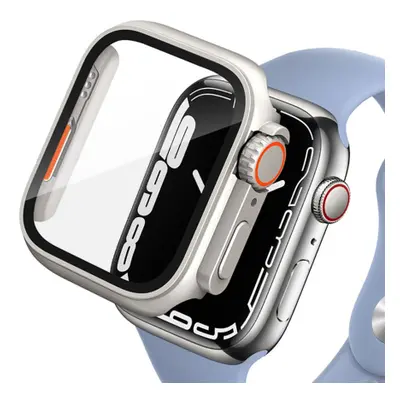 Tech-Protect Defense 360 pouzdro s ochranným sklem na Apple Watch 4/5/6/SE 44mm, titanium