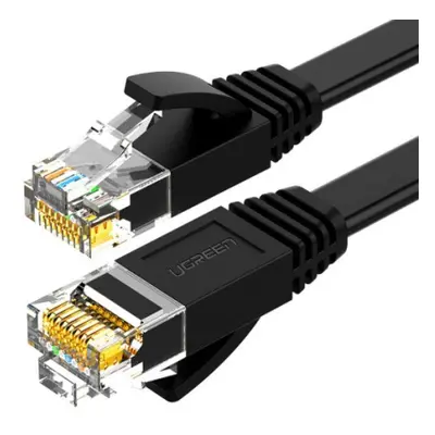 Ugreen NW102 Flat kabel LAN Ethernet Cat6 10m, černý (NW102)