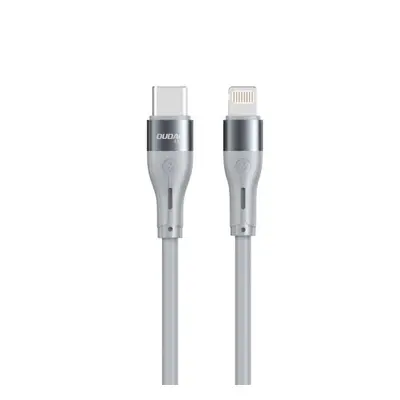 Dudao L6H kabel USB-C / Lightning PD 65W 1m, šedý (L6H gray)