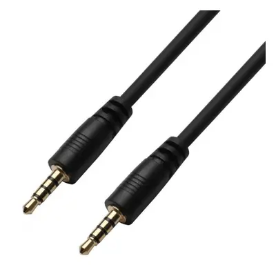 MG AUX kabel 3.5mm mini jack 50cm, černý