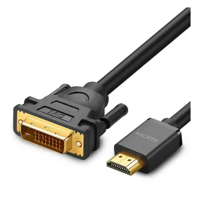 Ugreen HD106 kabel DVI / HDMI FullHD M/M 1.5m, černý (HD106 11150)