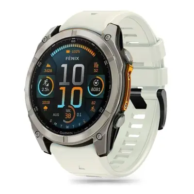 Tech-Protect Silicone Line řemínek na Garmin Fenix 5x / 5x Plus / 6x / 6x Pro / 7x / 8 51mm, tit