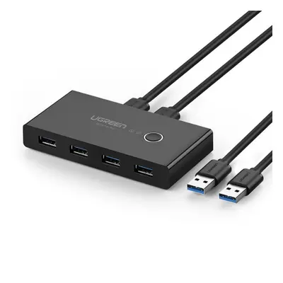 Ugreen US216 HUB adaptér 4x USB 3.0 Gen 1, černý (US216 30768)