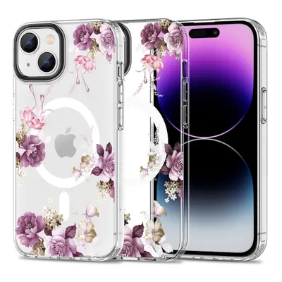 Tech-Protect Magmood MagSafe kryt na iPhone 15 Plus, spring floral