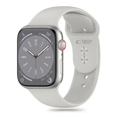 Tech-Protect Silicone řemínek na Apple Watch 42/44/45/49mm, stone