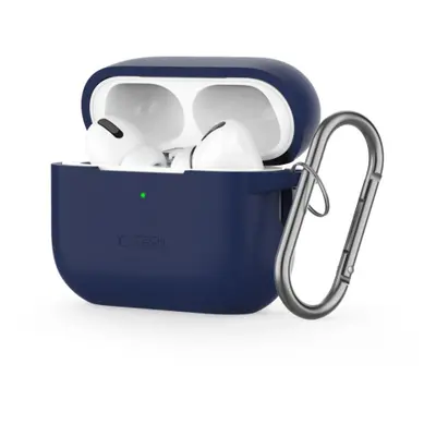 Tech-Protect Silicone Hook pouzdro na Apple AirPods Pro 1 / 2, tmavěmodré