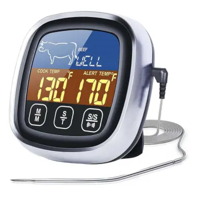 Livefy Meat thermometer kuchyňský teploměr, černý