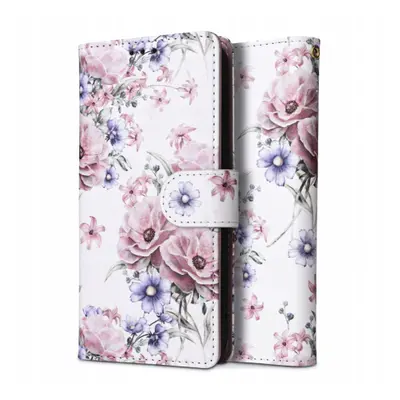 Tech-Protect Wallet knížkové pouzdro na Xiaomi Redmi 12, blossom flower