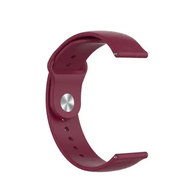 BStrap Silicone řemínek na Garmin Vivoactive 4s, vine red (SGA009C05)