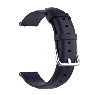 BStrap Leather Lux řemínek na Samsung Galaxy Watch 3 41mm, navy blue (SSG015C05)