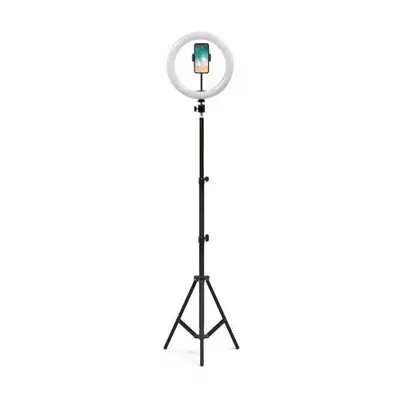 MG Selfie Ring kruhové LED světlo 10.2'' + statív 1.6m, černé