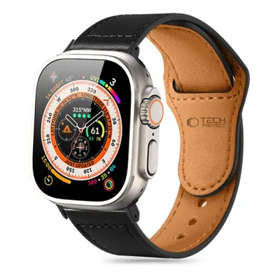 Tech-Protect Natural Fit řemínek na Apple Watch 42/44/45/49mm, black