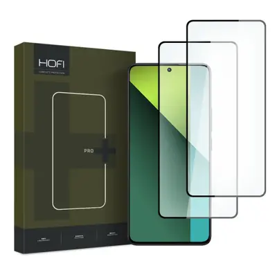 HOFI Glass Pro Full Screen 2x ochranné sklo na Xiaomi Redmi Note 13 5G / 13 Pro 4G 5G, černé