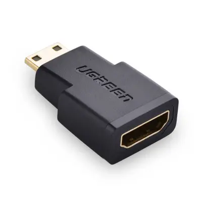 Ugreen adaptér Mini HDMI - HDMI M/F, černý (20101)