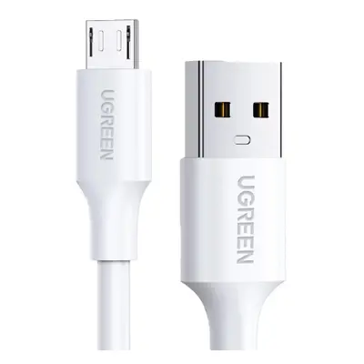 Ugreen US289 kabel USB / Micro USB 0.5m, bílý