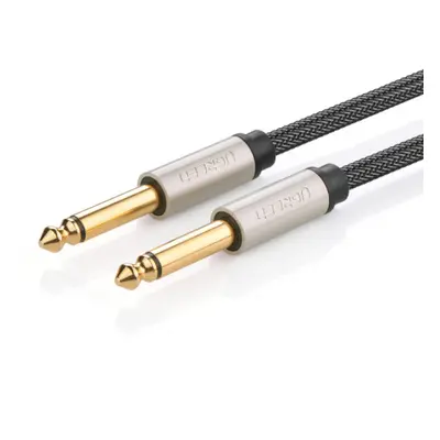 Ugreen AV128 audio kabel 6.35mm jack 5m, černý