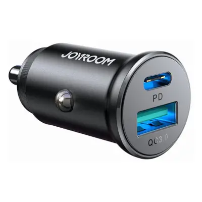 Joyroom JR-CCN05 autonabíječka USB / USB-C 30W, černá