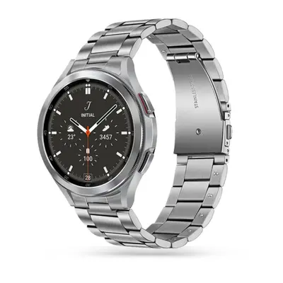 Tech-Protect Stainless řemínek na Samsung Galaxy Watch 4 / 5 / 5 Pro / 6, silver