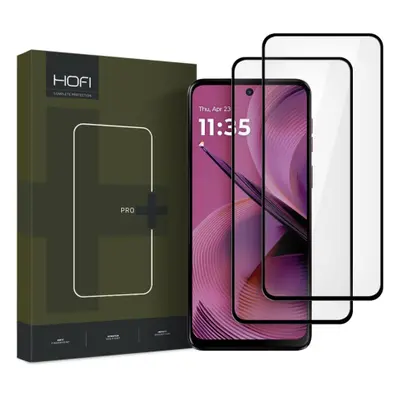 HOFI Glass Pro Full Screen 2x ochranné sklo na Motorola Moto G55 5G, černé