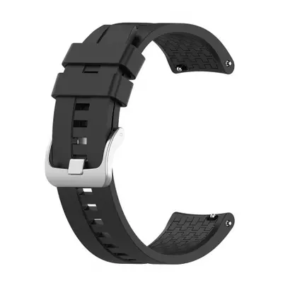 BStrap Silicone Cube řemínek na Huawei Watch 3 / 3 Pro, black (SHU004C0111)