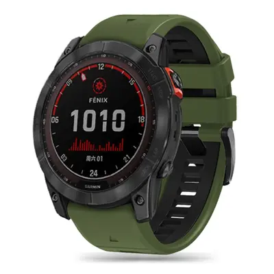 Tech-Protect Iconband řemínek na Garmin Fenix 5x / 5x Plus / 6x / 6x Pro / 7x / 8 51mm, green/bl