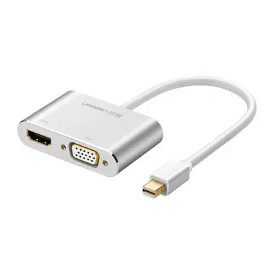 Ugreen MD115 adaptér HDMI - VGA - MiniDP Full HD, bílý (MD115 20421)