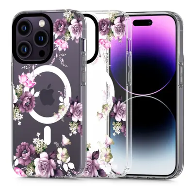 Tech-Protect Magmood MagSafe kryt na iPhone 13 Pro, spring floral