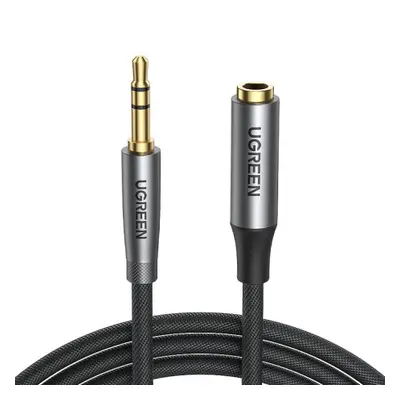 Ugreen AV190 audio kabel 3.5mm mini jack M/F 3m, šedý (AV190)