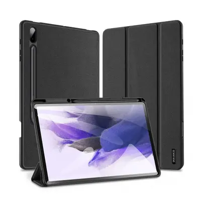 DUX DUCIS Domo pouzdro na Samsung Galaxy Tab S7 FE / Tab S7 Plus / Tab S8 Plus, črna (DUX42557)