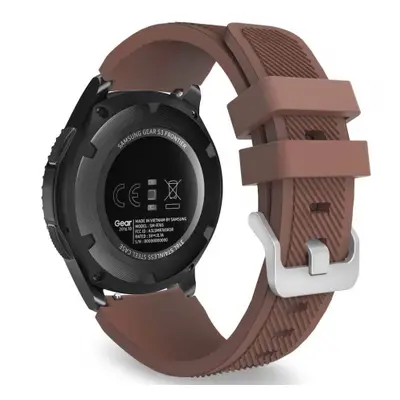 BStrap Silicone Sport řemínek na Huawei Watch GT3 46mm, brown (SSG006C0410)