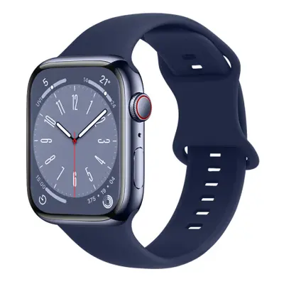 BStrap Smooth Silicone řemínek na Apple Watch 38/40/41mm, navy blue (SAP014C06)