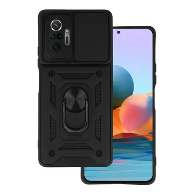 MG Slide Armor kryt na Xiaomi Redmi Note 10 Pro / Note 10 Pro Max, černý