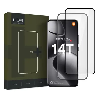 HOFI Glass Pro Full Screen ochranné sklo na Xiaomi 14T / 14T Pro, černé