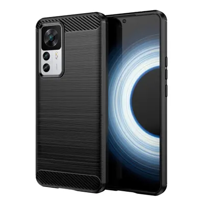 MG Carbon silikonový kryt na Xiaomi 12T Pro / Xiaomi 12T, černý